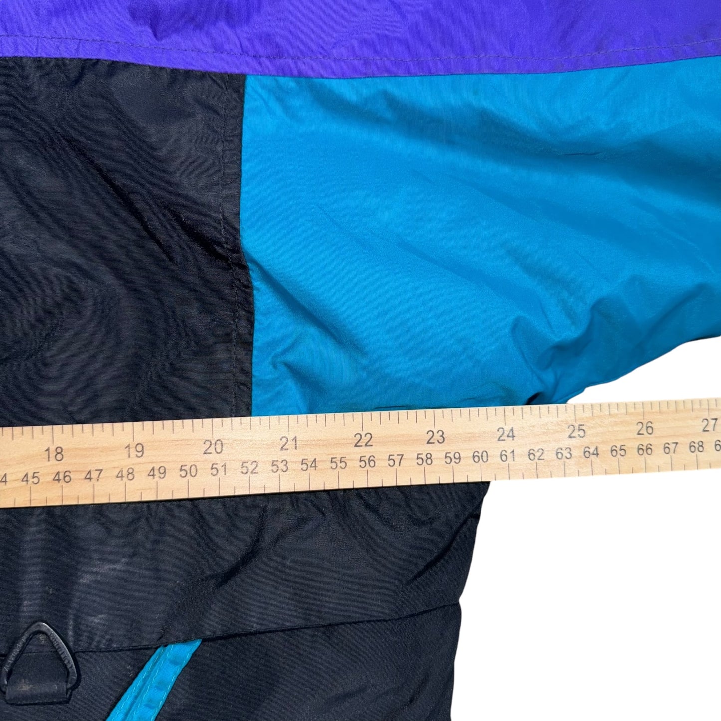 Vintage Columbia Gizmo Tech Series 3 in 1 Black Purple Turquoise Ski Jacket