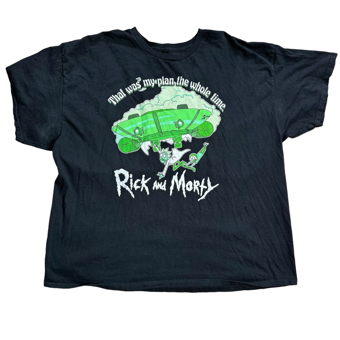 Rick and Morty Spaceship Graphic Tee