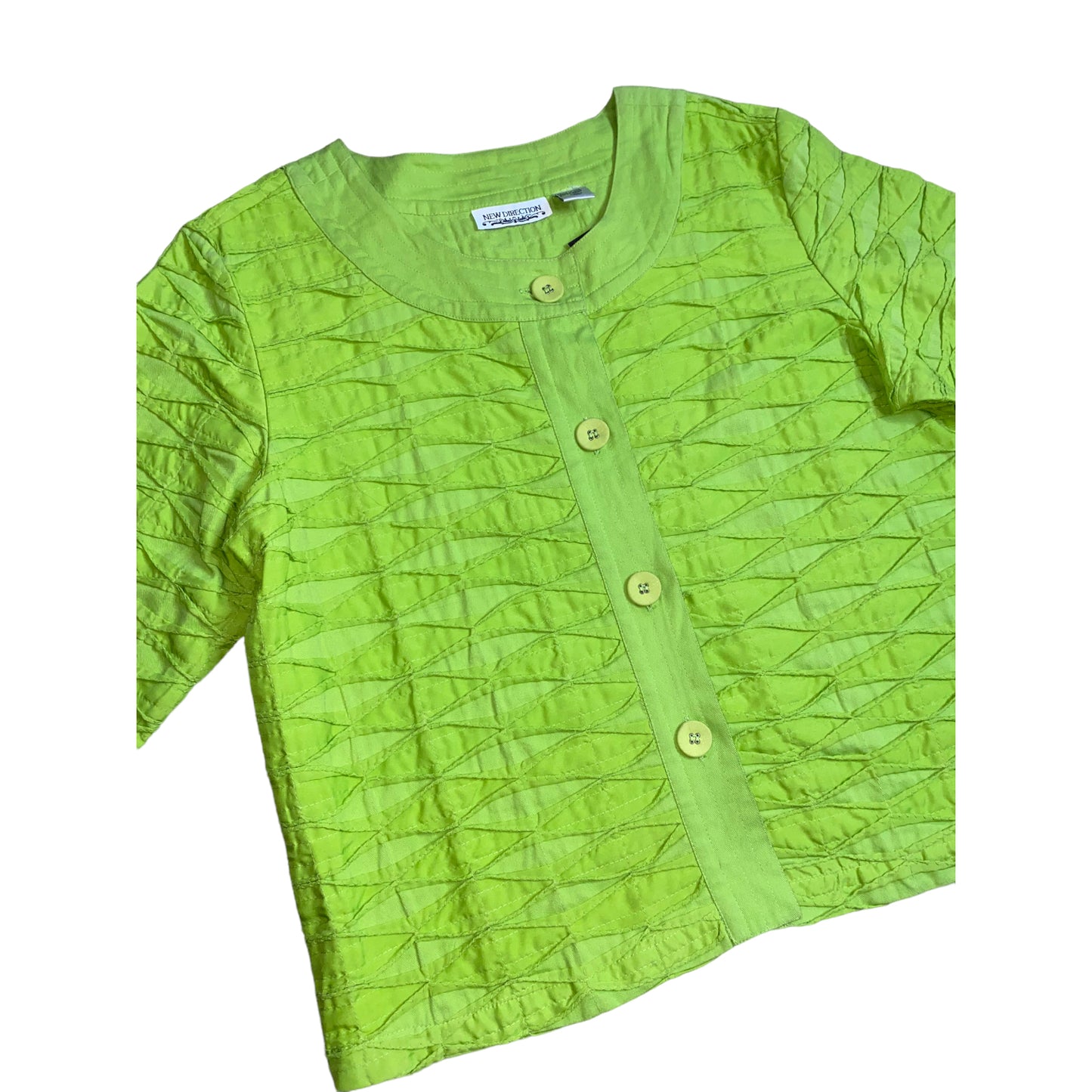 Like Green Texture Light Jacket