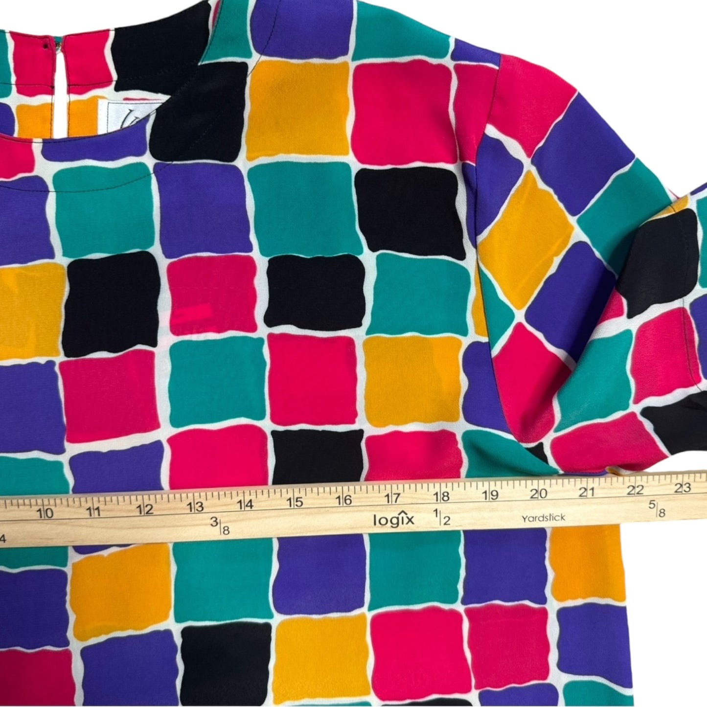 Kathy Che Colorblock Blouse