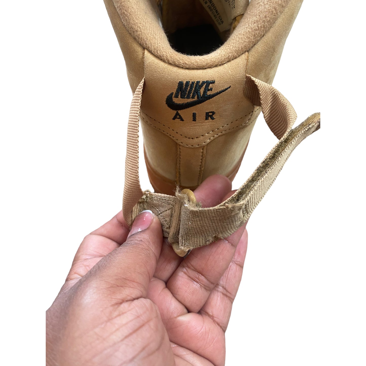 Nike Air Force 1 High Flax Youth Size 7Y GS From 2015