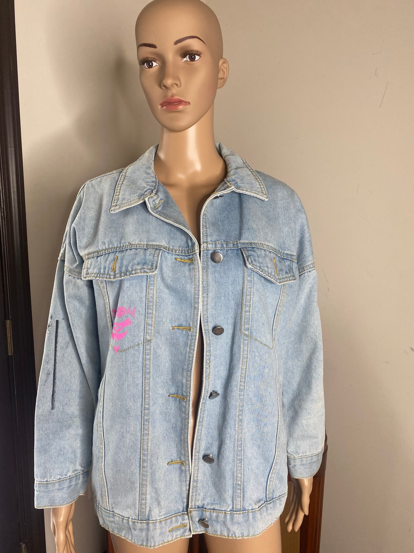 P Power Denim Jacket