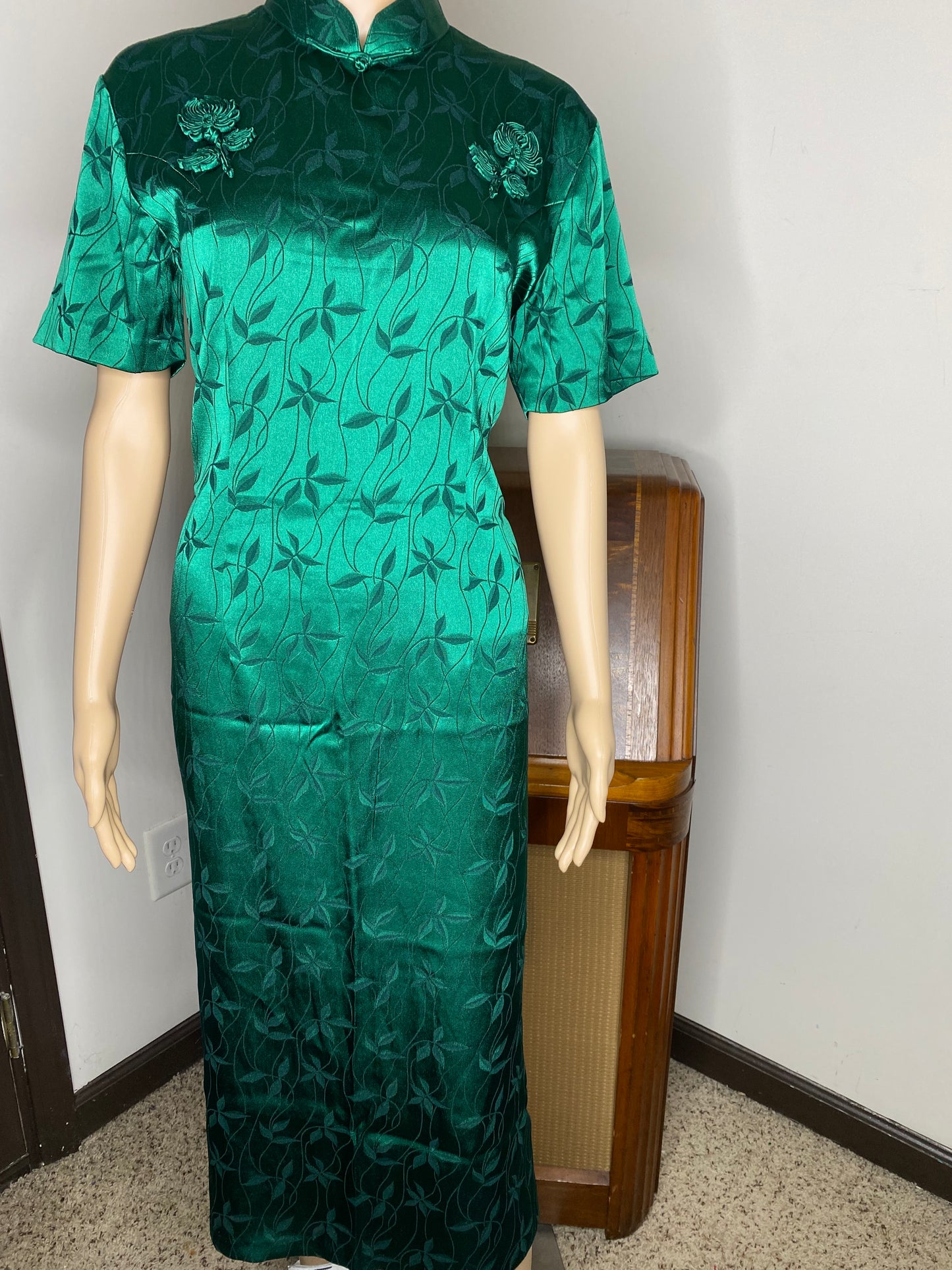 Emerald Green Oriental Dress
