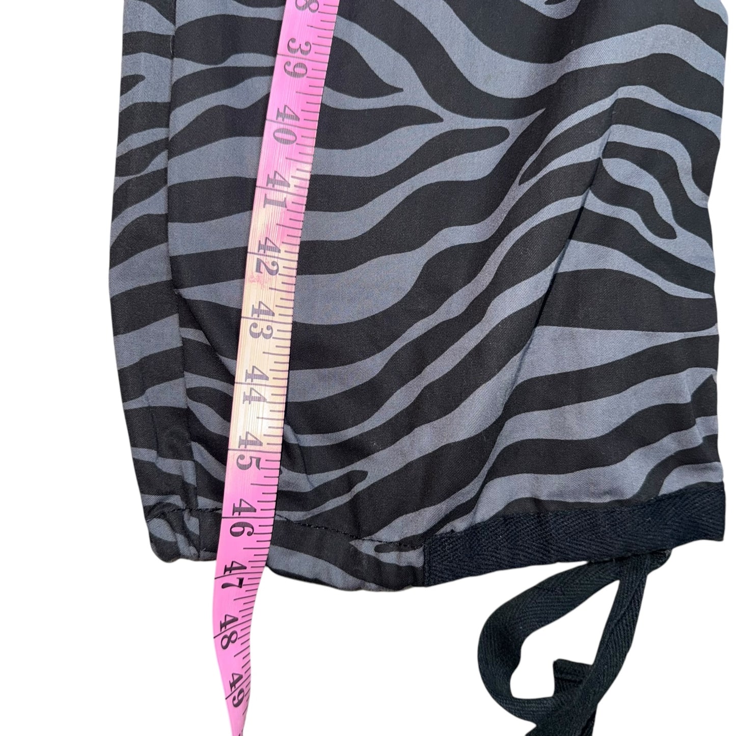 Grey Zebra Cargo Pants