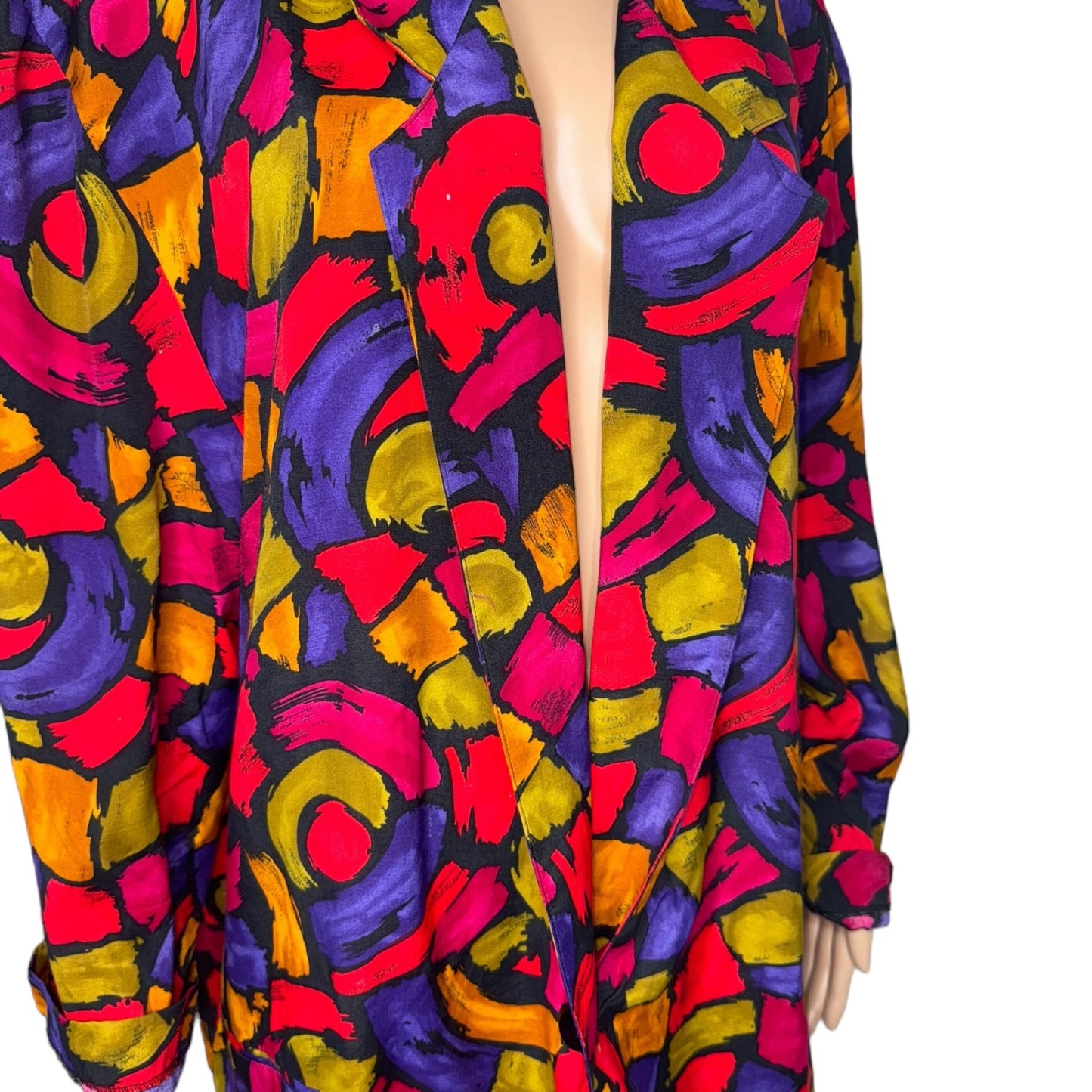 Renee' Adams Abstract Blazer