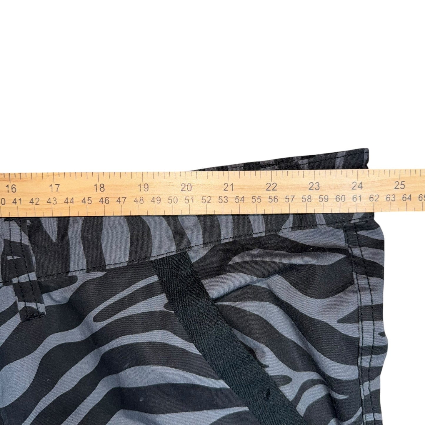 Grey Zebra Cargo Pants