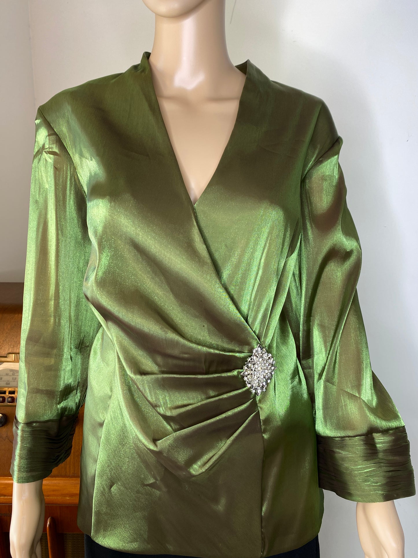 Green Evening Blouse