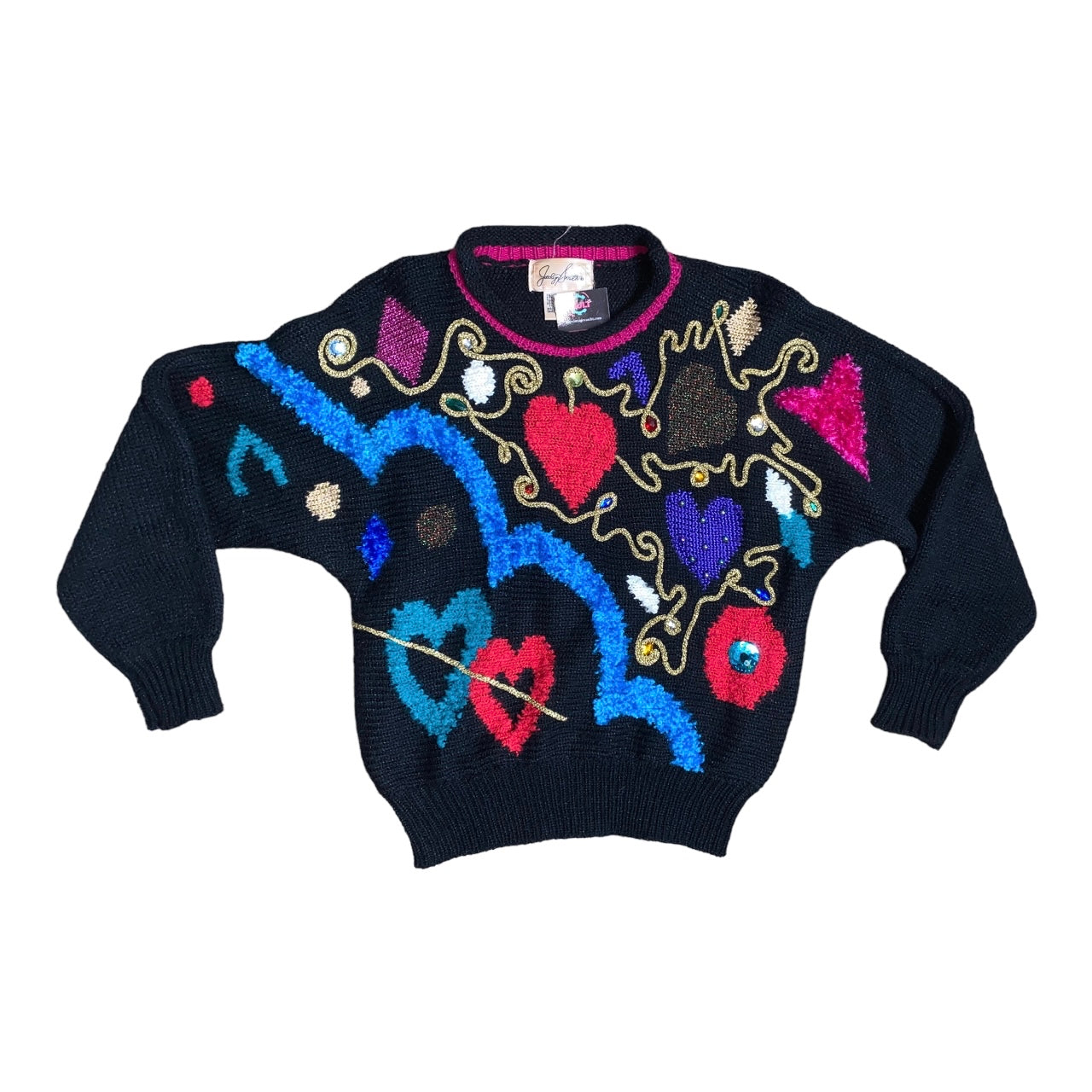 Cupid Heart Vintage Sweater