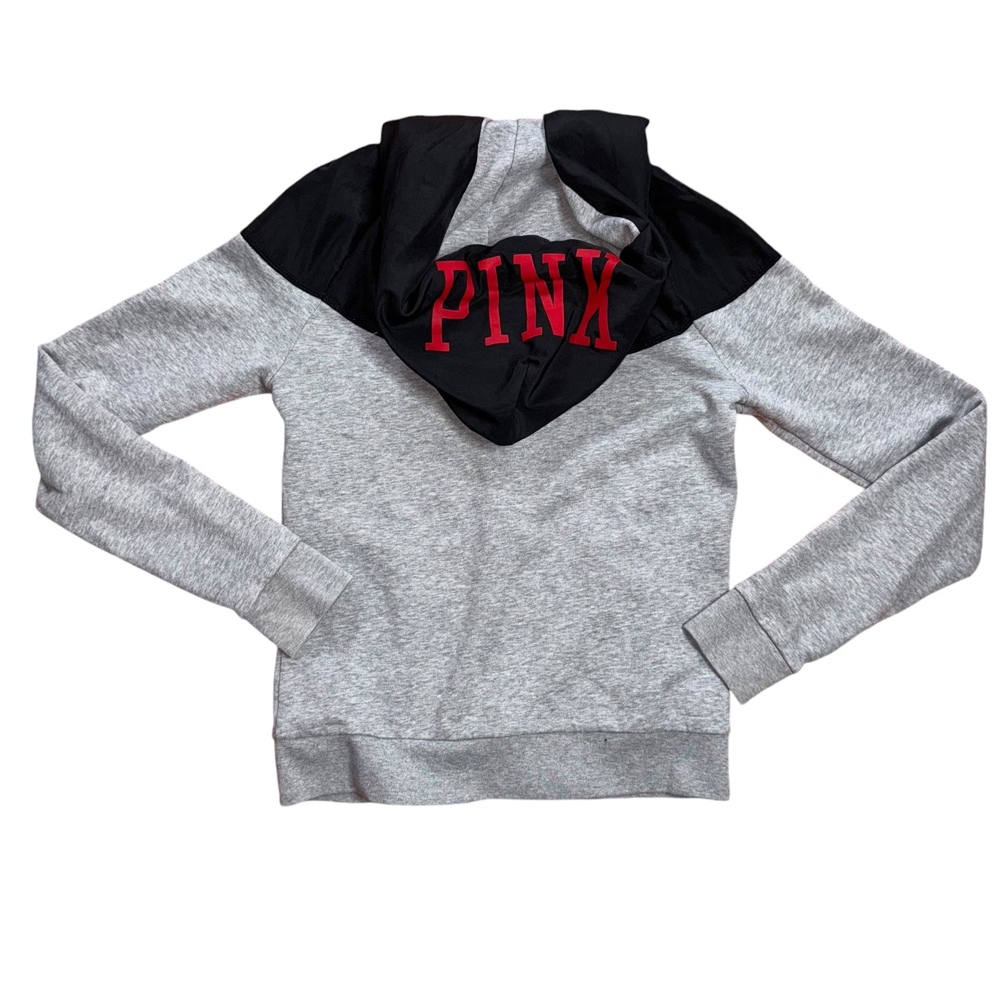 Ohio State Buckeyes Gray/Black Full Zip Hoodie