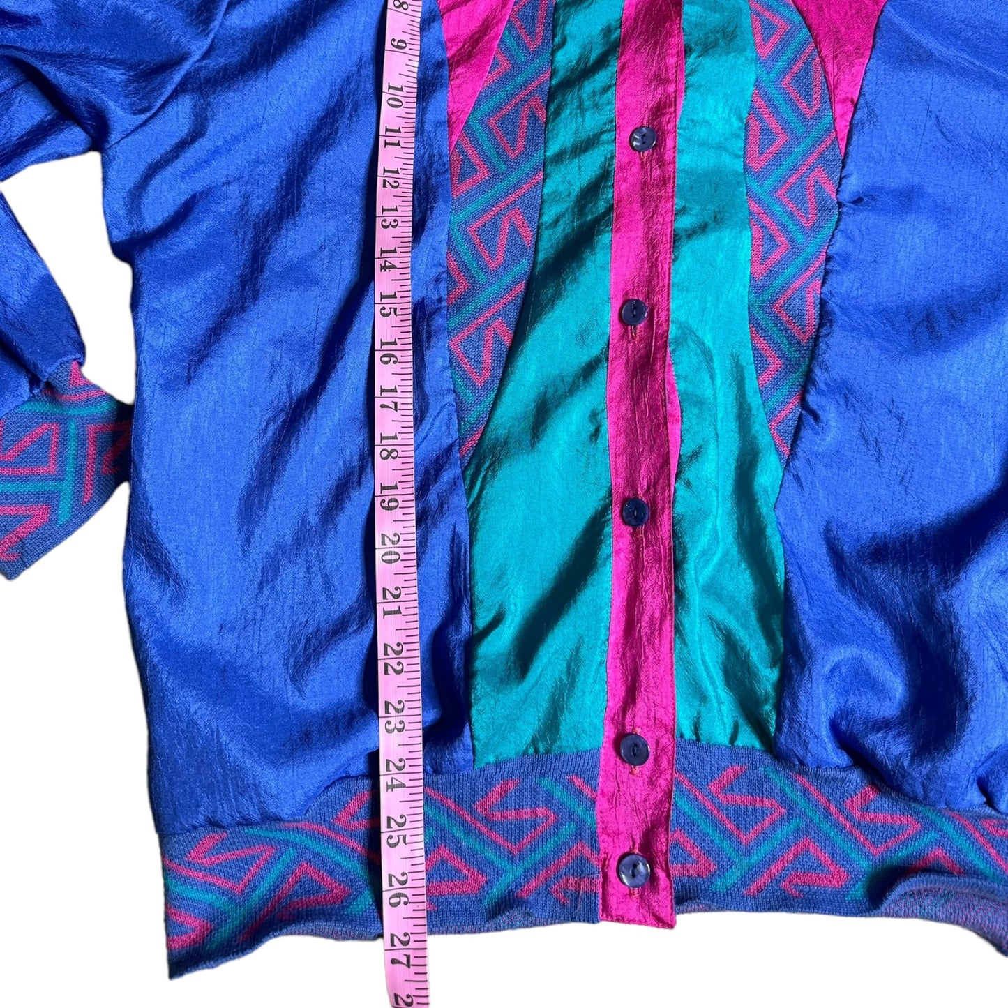 Vintage Lisa Deane Bomber Shirt Jacket