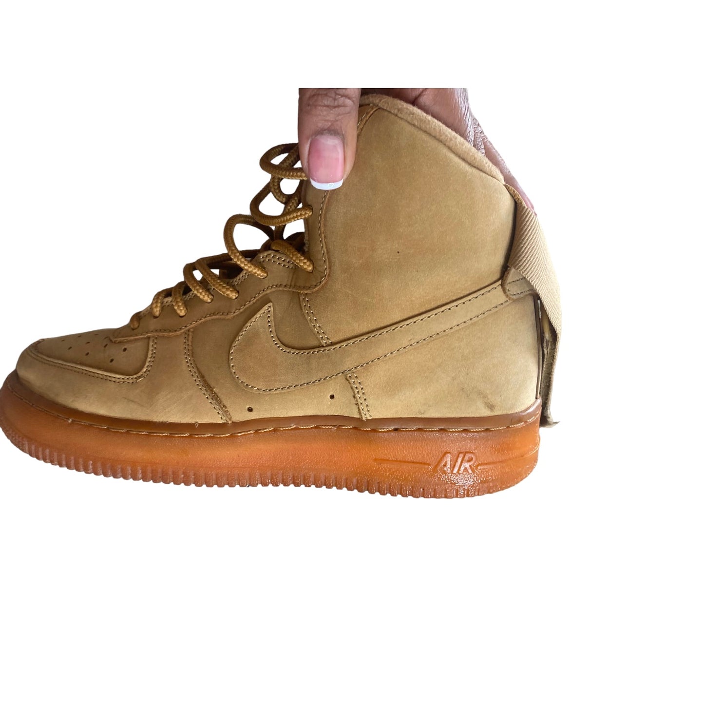Nike Air Force 1 High Flax Youth Size 7Y GS From 2015