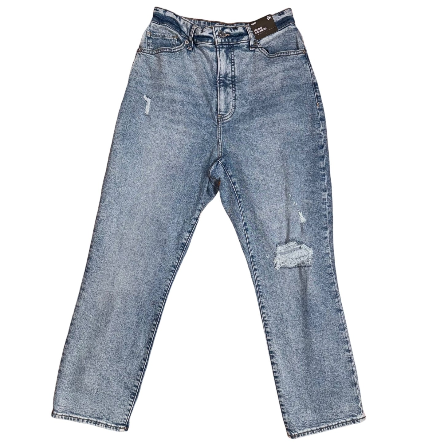 NWT Express MomJeans Super High Rise Denim Jeans