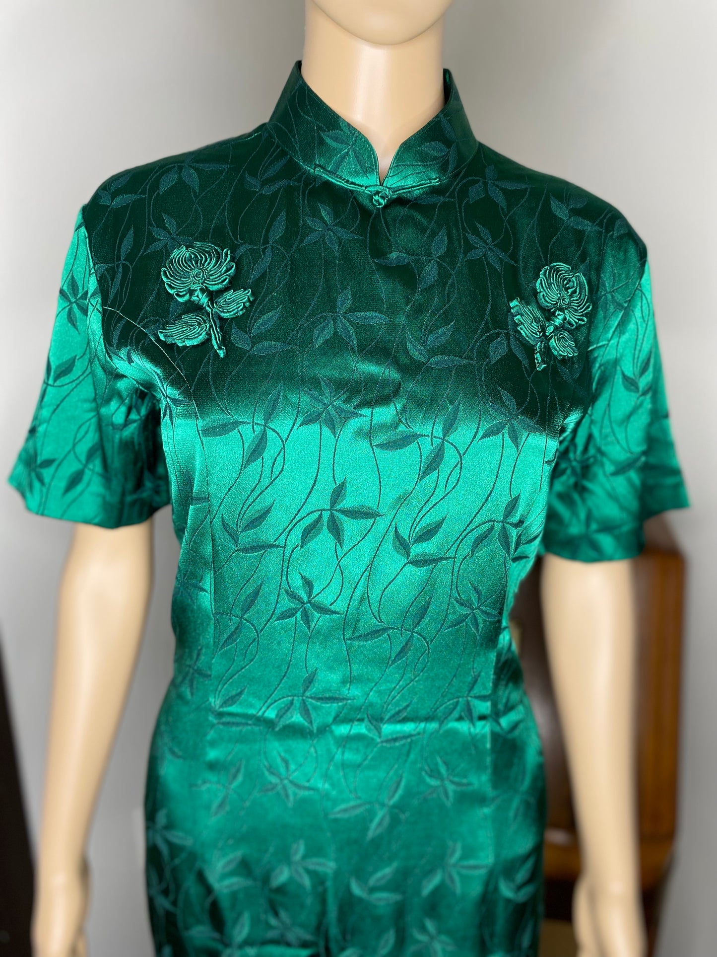 Emerald Green Oriental Dress