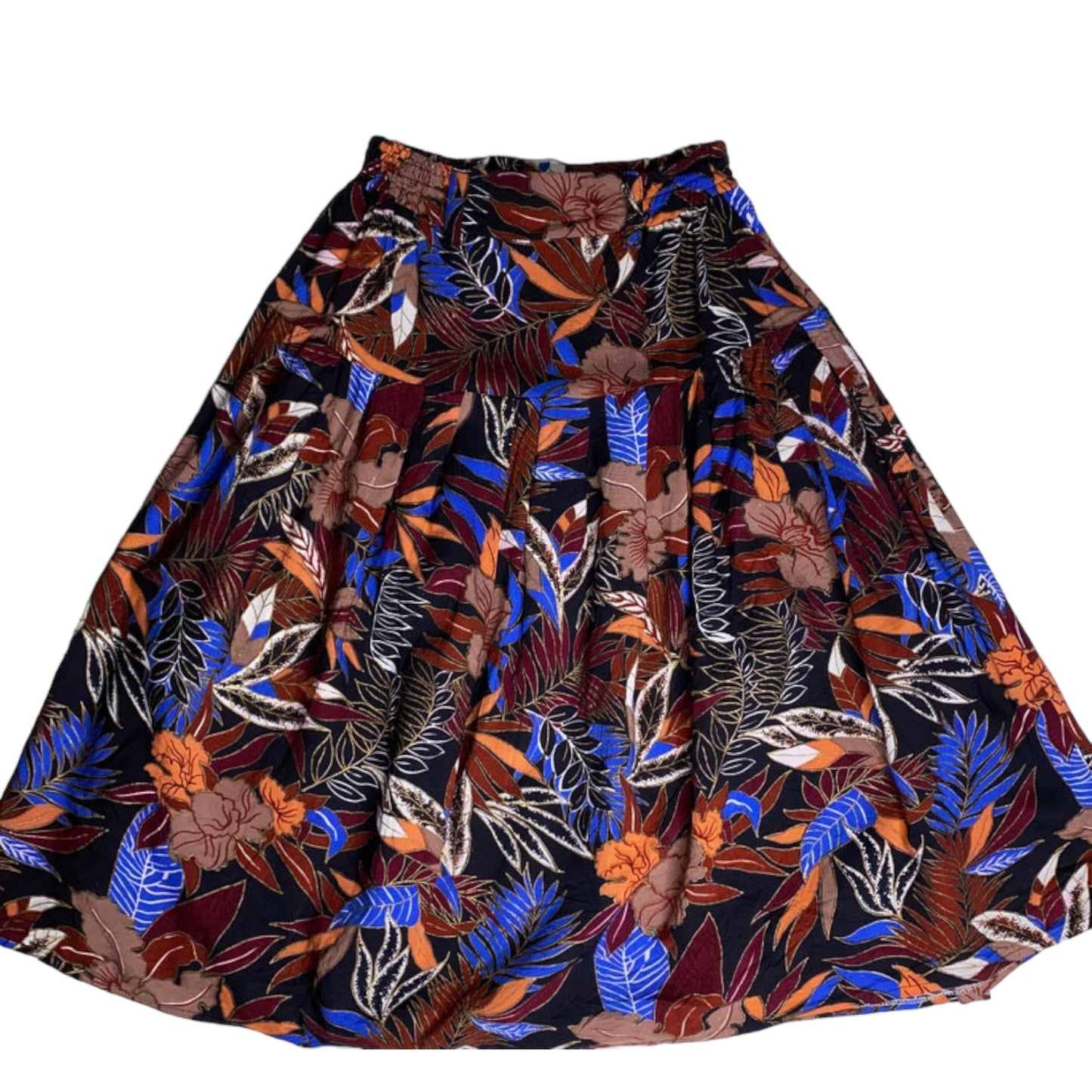 Fall Leave Midi Skirt
