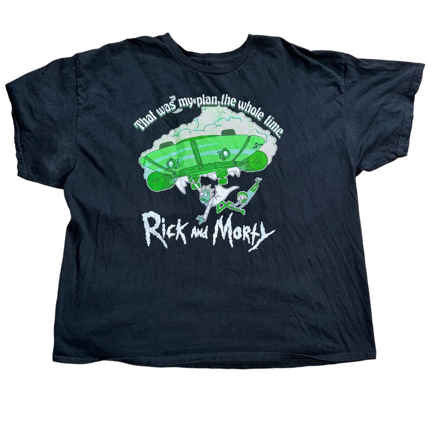 Rick and Morty Spaceship Graphic Tee
