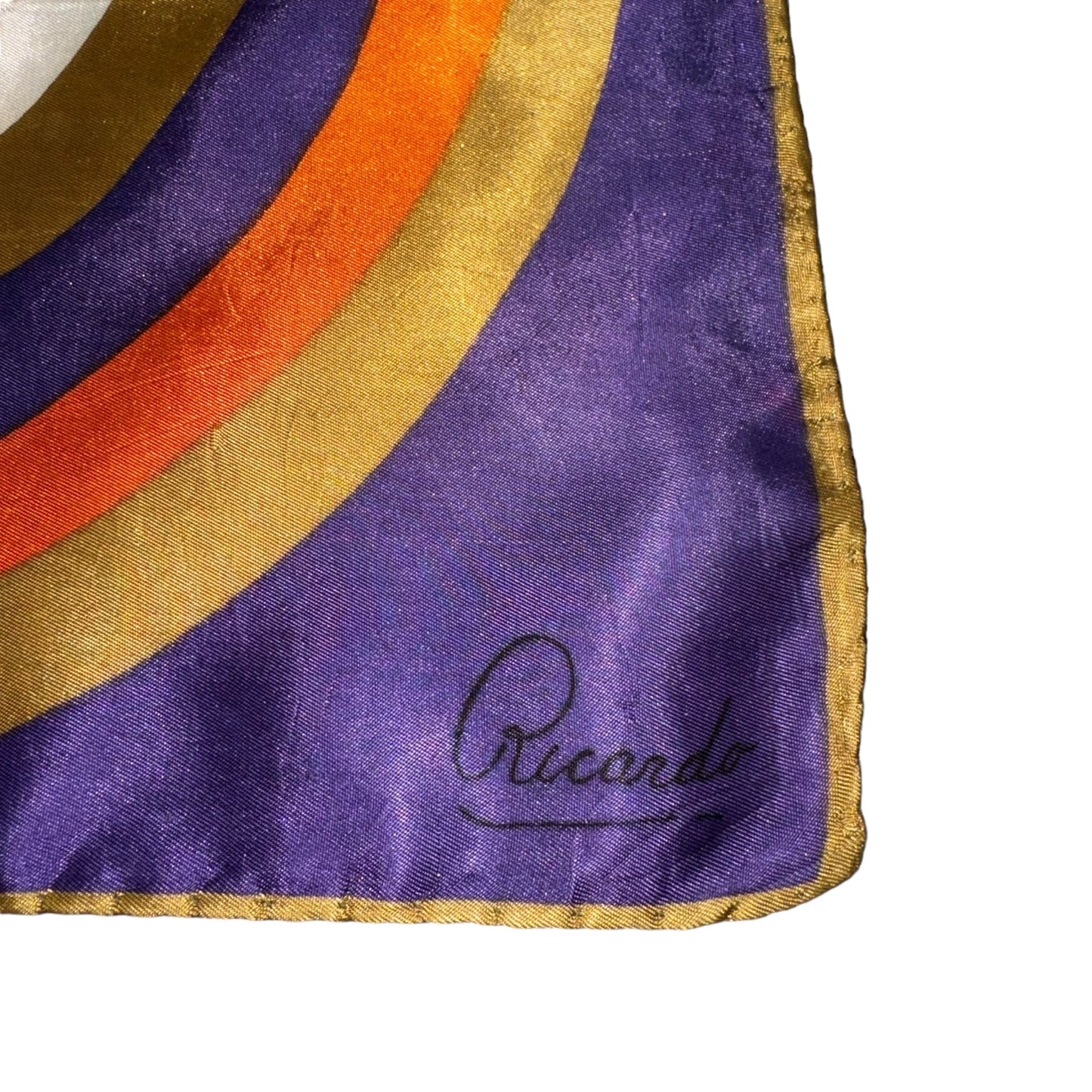 70s Retro Abstract Scarf