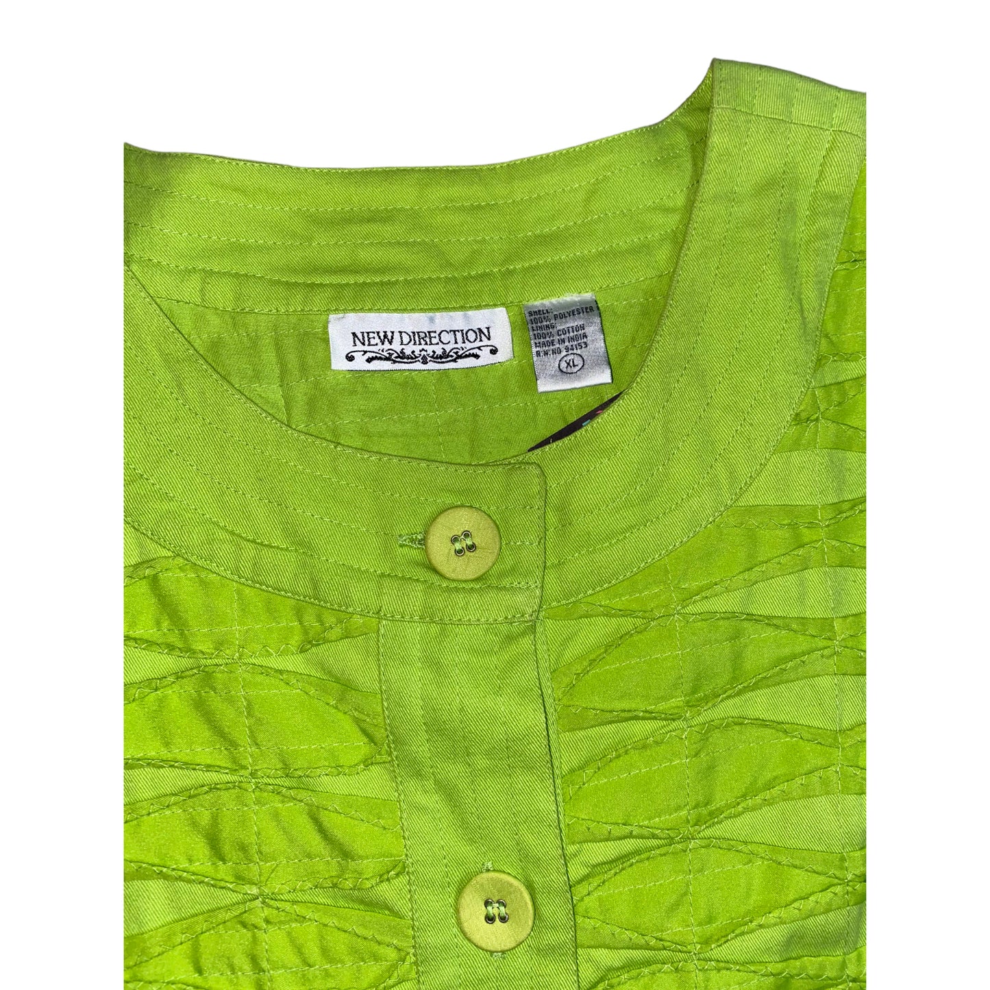 Like Green Texture Light Jacket