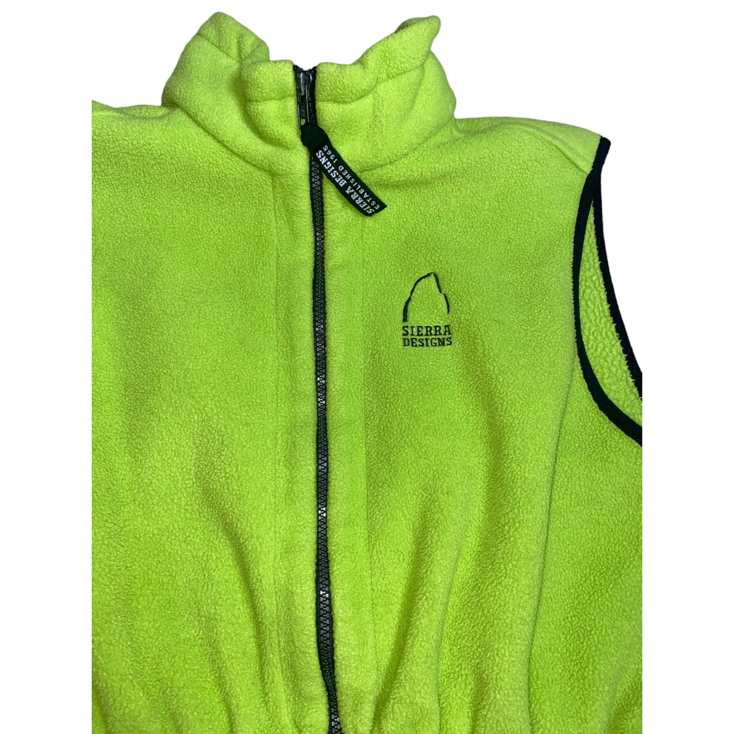 Lime Green Outdoor Vest