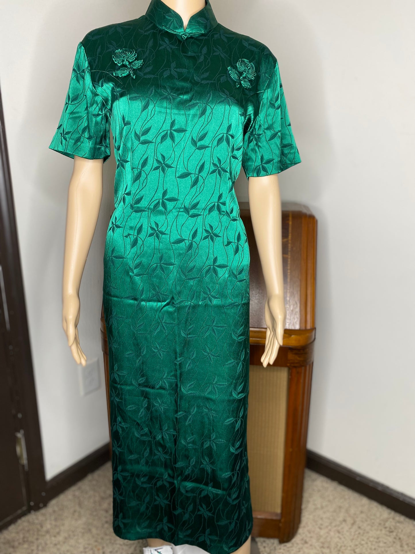 Emerald Green Oriental Dress