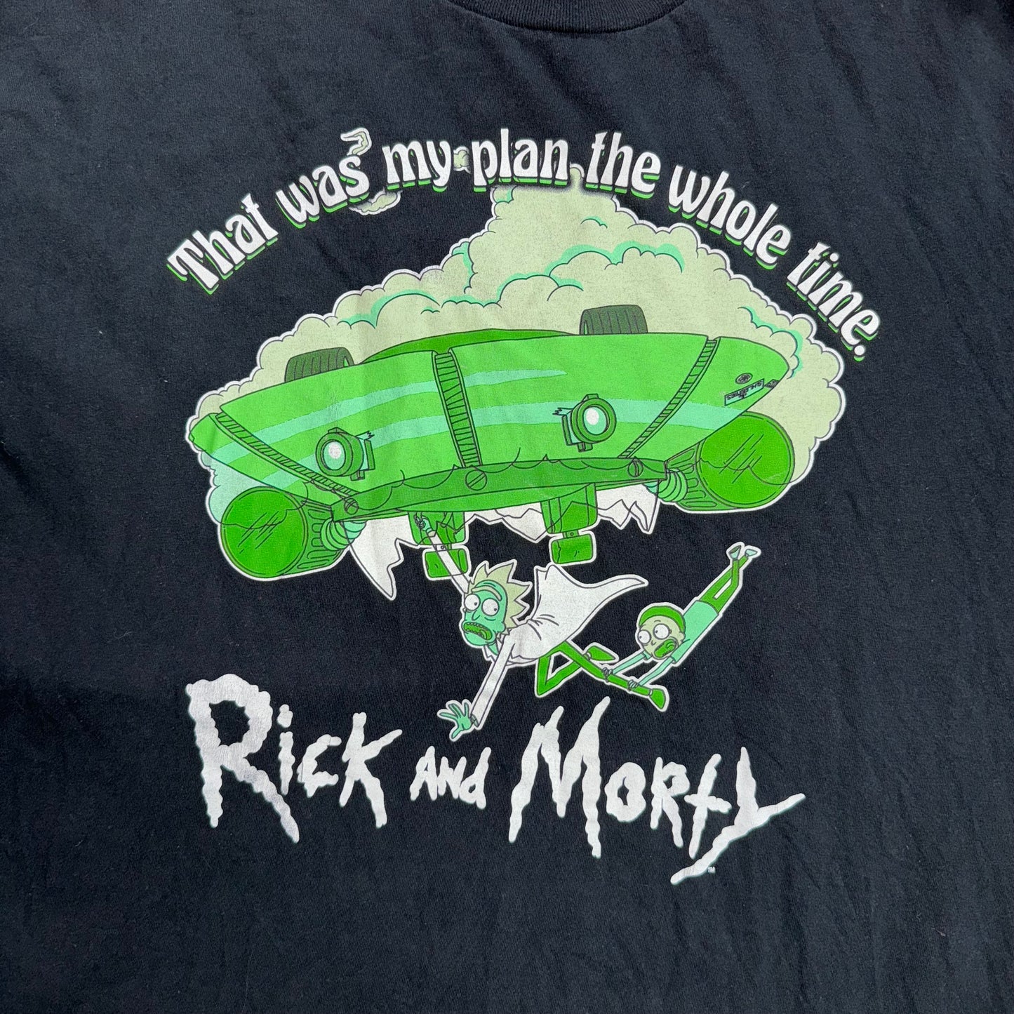Rick and Morty Spaceship Graphic Tee