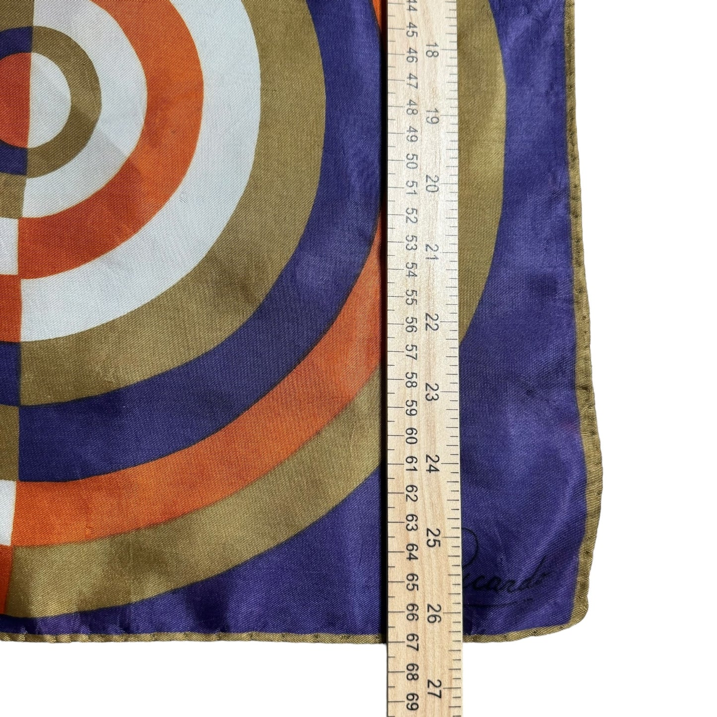 70s Retro Abstract Scarf