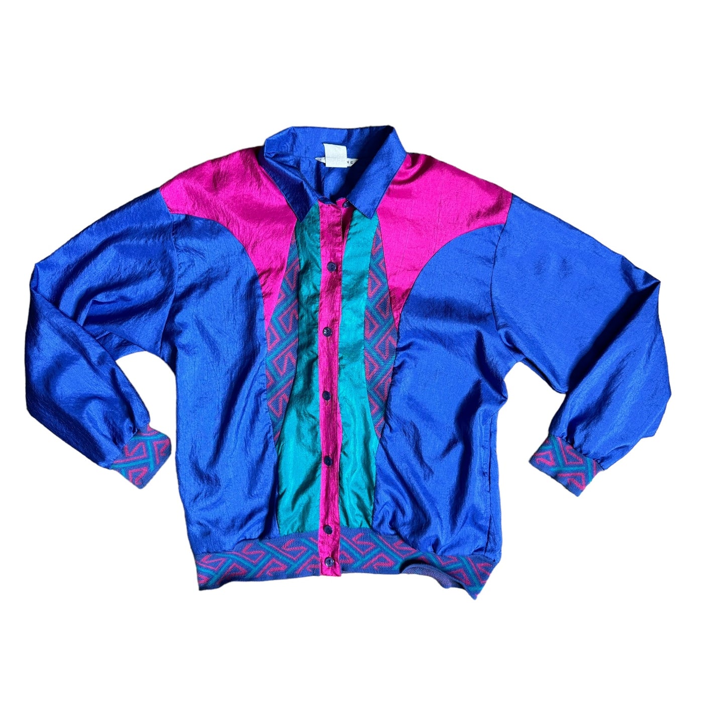 Vintage Lisa Deane Bomber Shirt Jacket