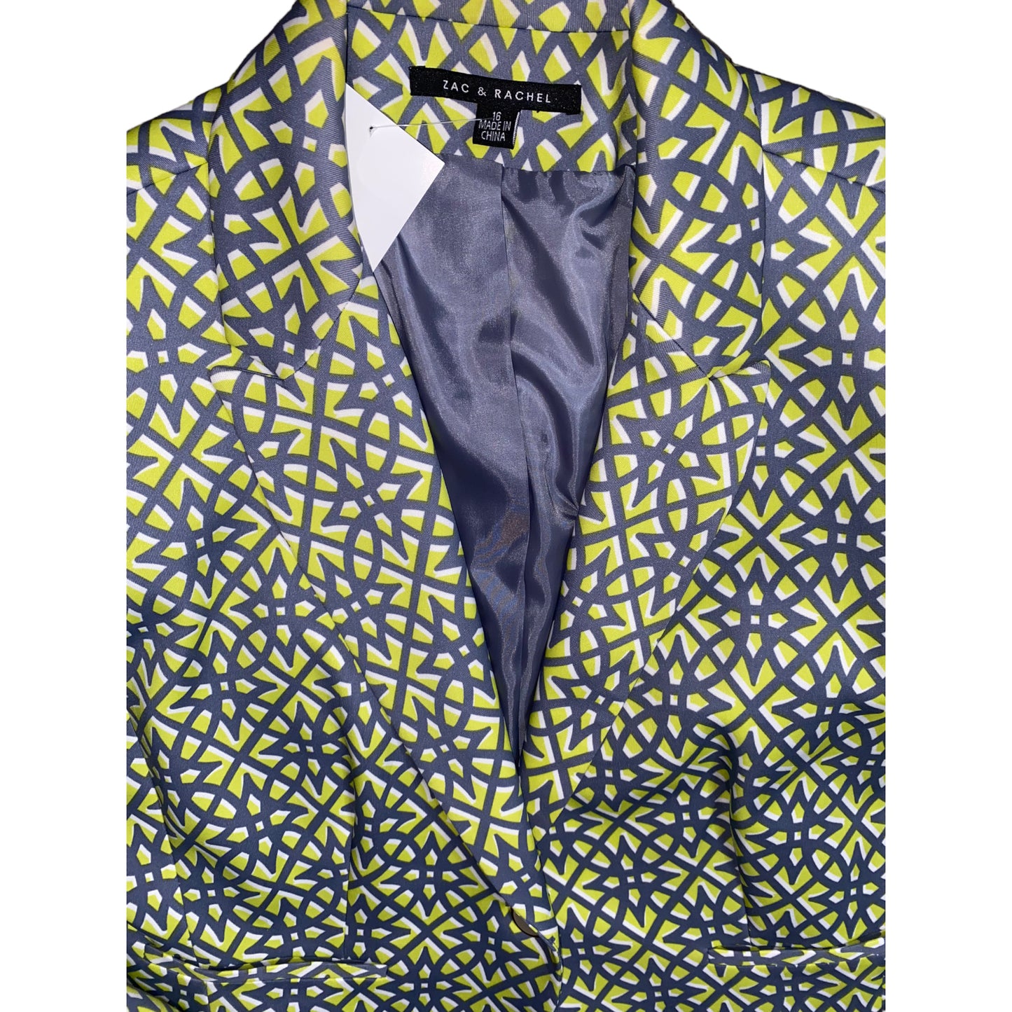 Zac & Rachel One Button Blazer