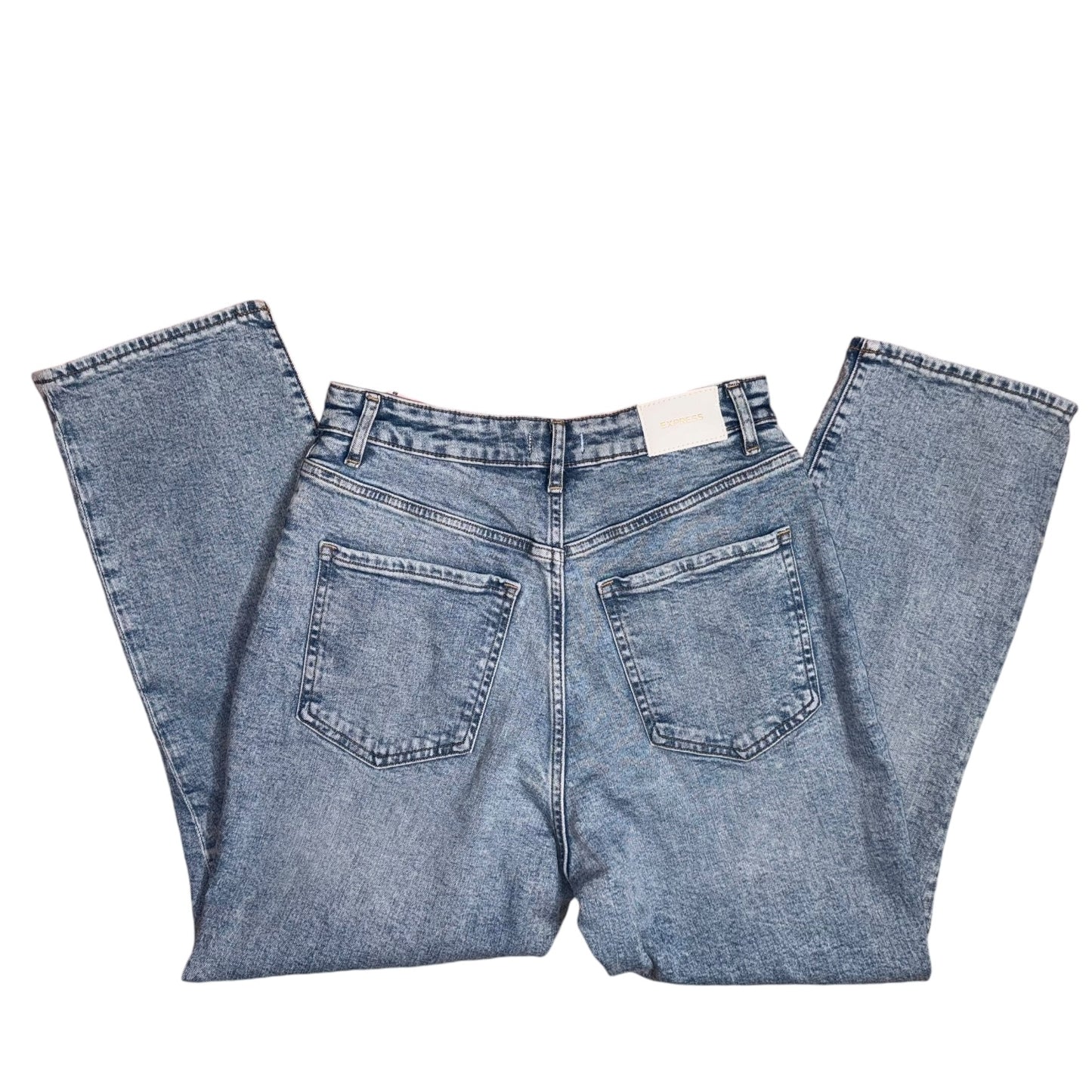 NWT Express MomJeans Super High Rise Denim Jeans