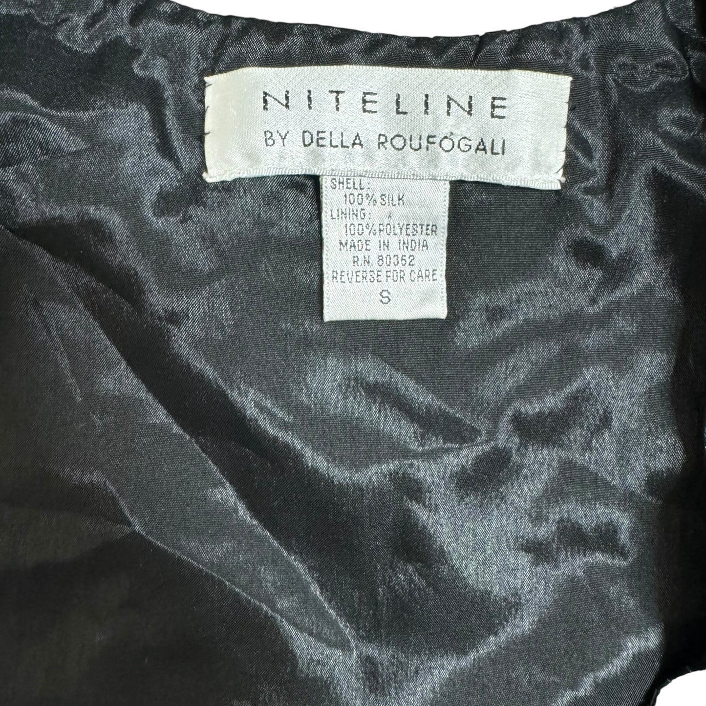 Vintage Niteline Della Roufogali Sequin Evening Formal Jacket