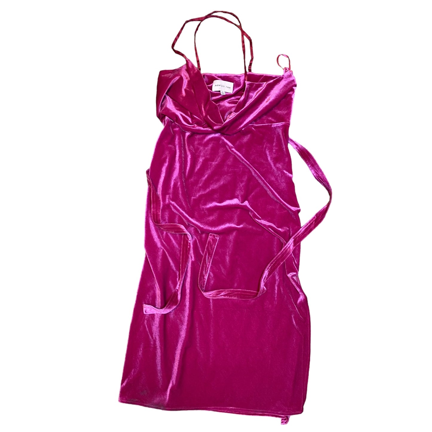 Zana Velvet Cowl Neck Slip Dress.