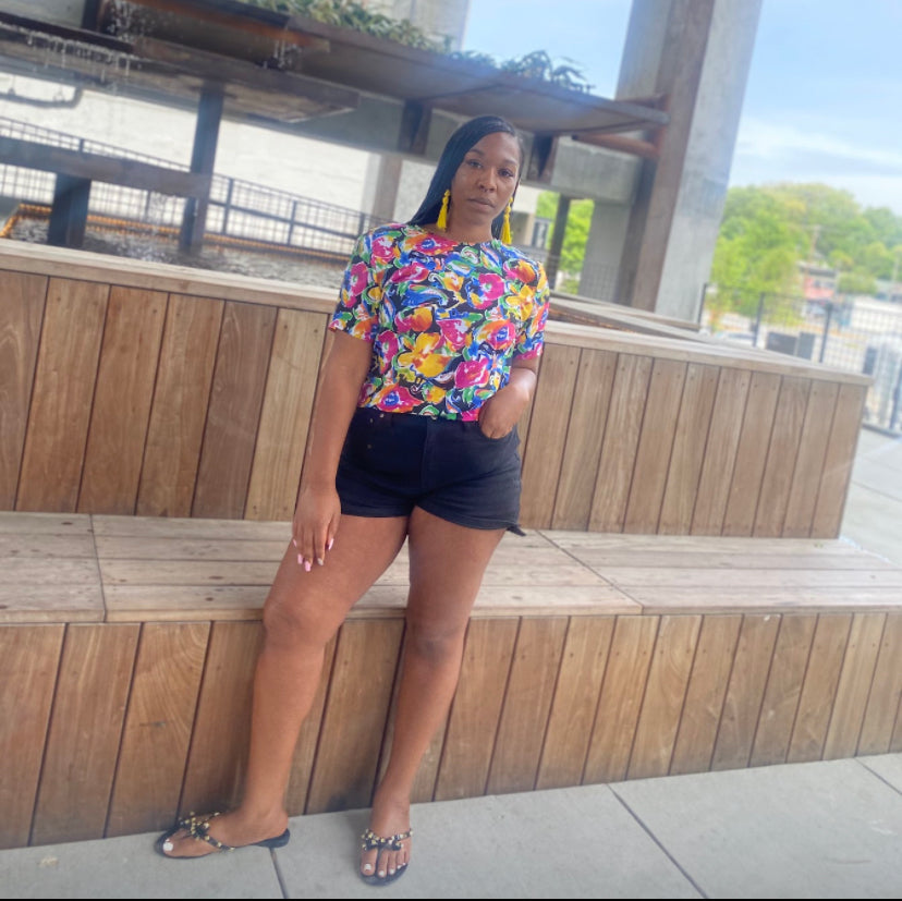 Floral Tess Women’s Top