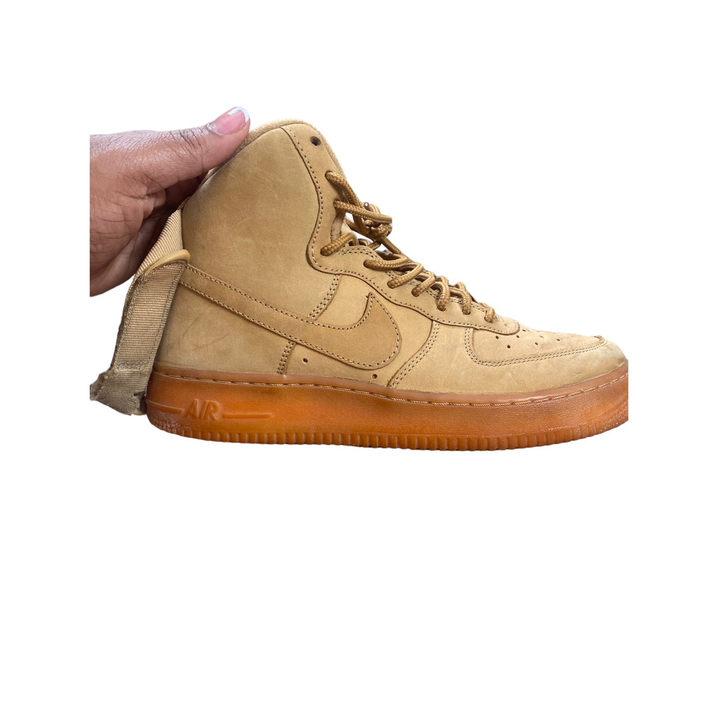 Nike Air Force 1 High Flax Youth Size 7Y GS From 2015