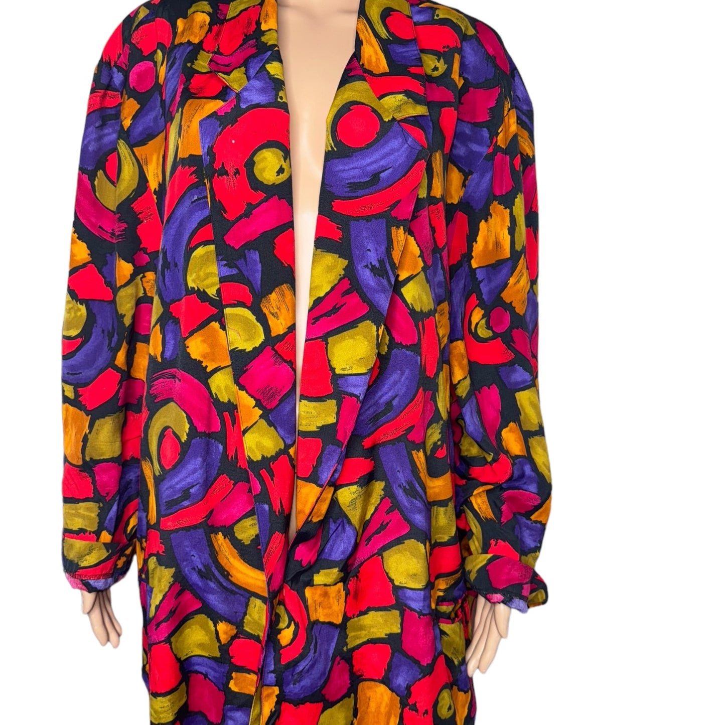 Renee' Adams Abstract Blazer