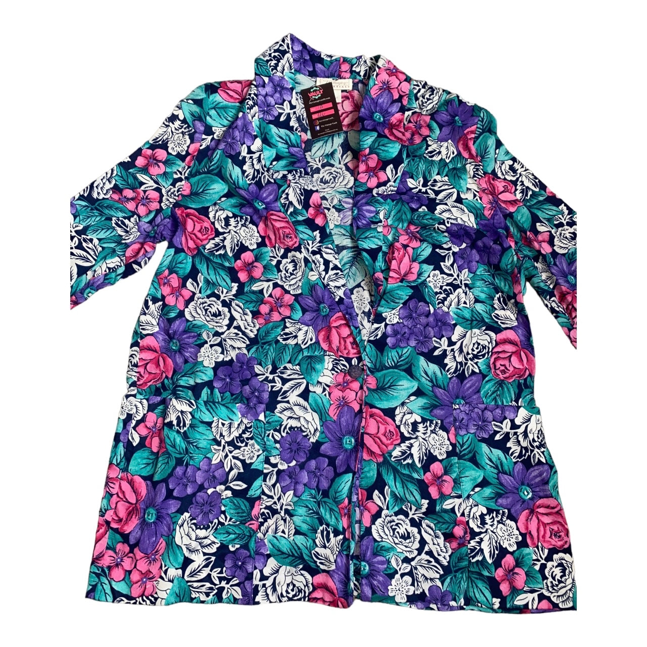 Floral Blazer