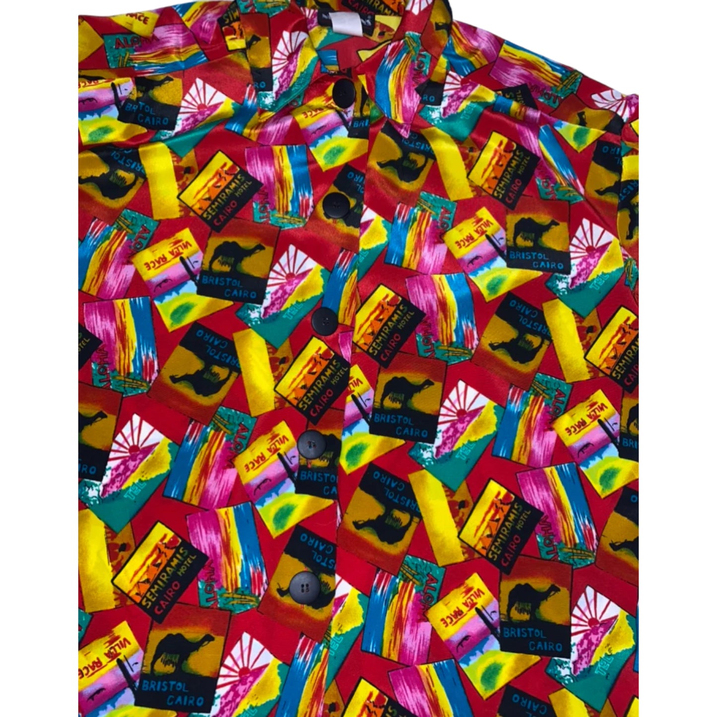 Tourist Print Top