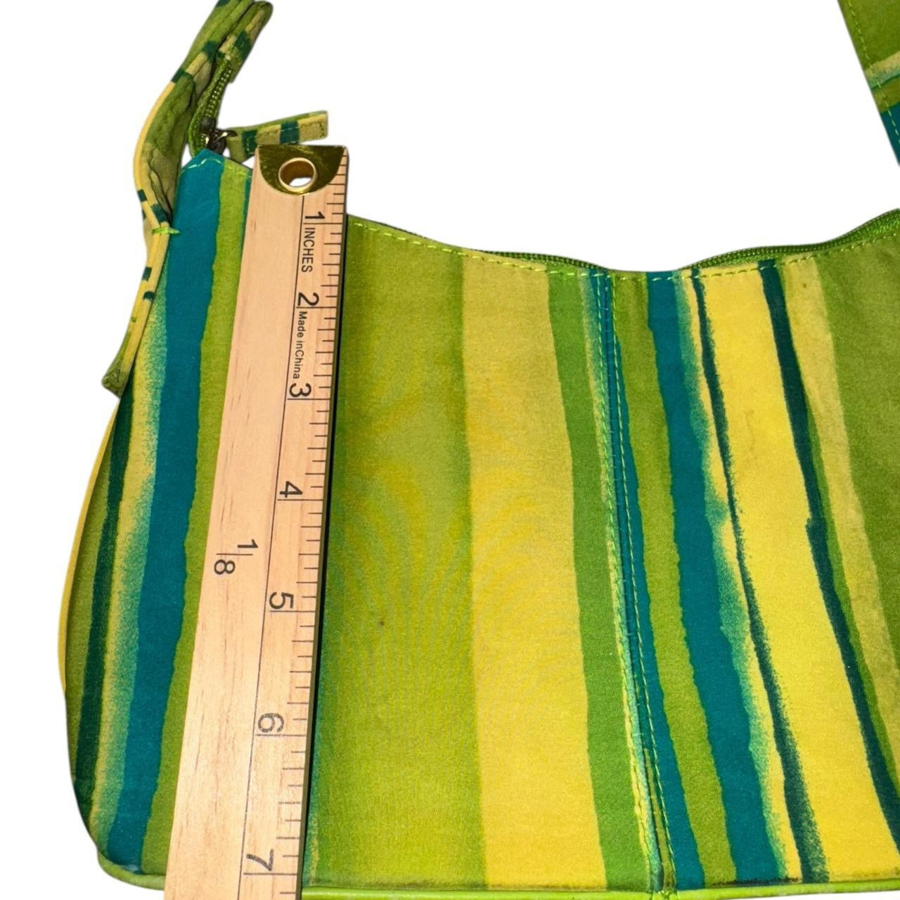Shades of Green Shoulder Purse