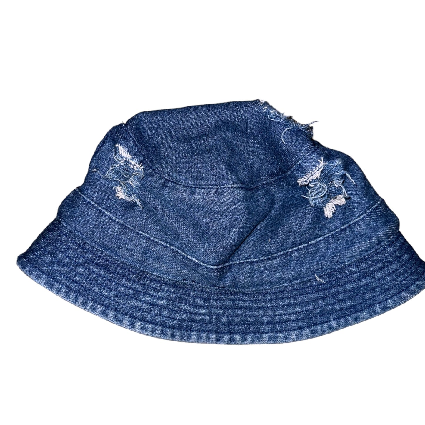Distressed Denim Carhartt Bucket Hat