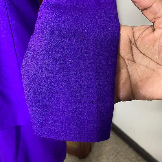 Royal Purple Dress (Flaws)