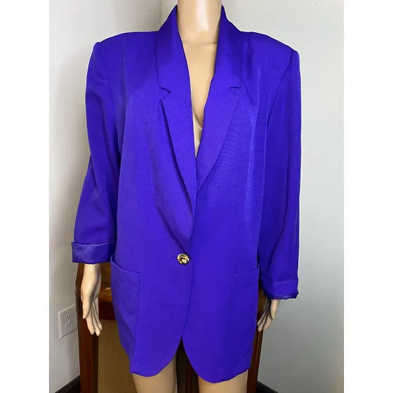 Royal Purple Blazer