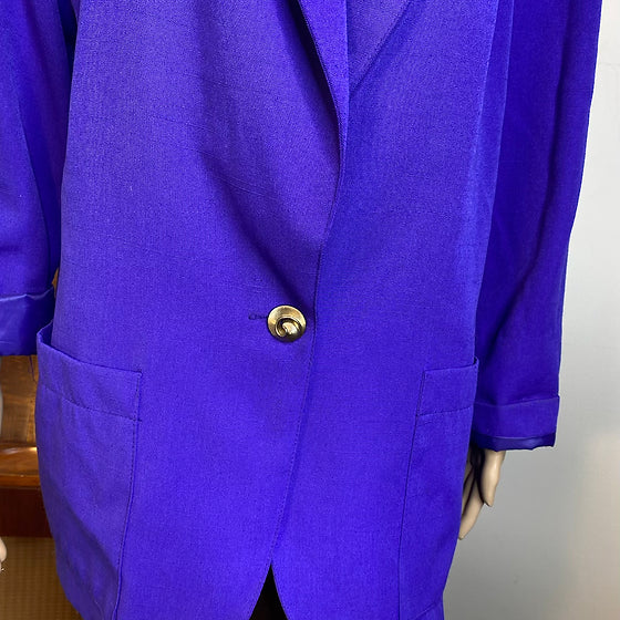 Royal Purple Blazer