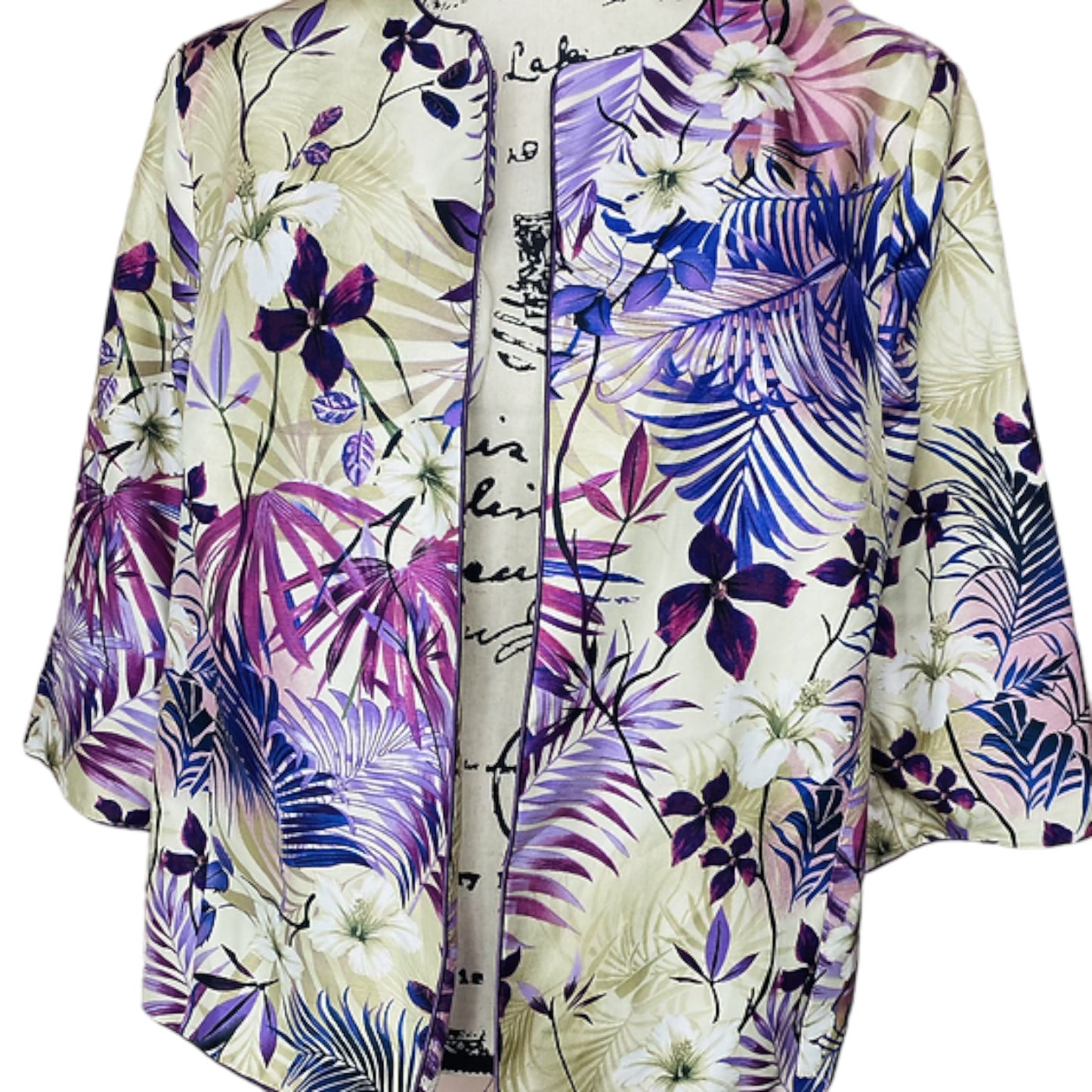 Lavender Spring Open Jacket