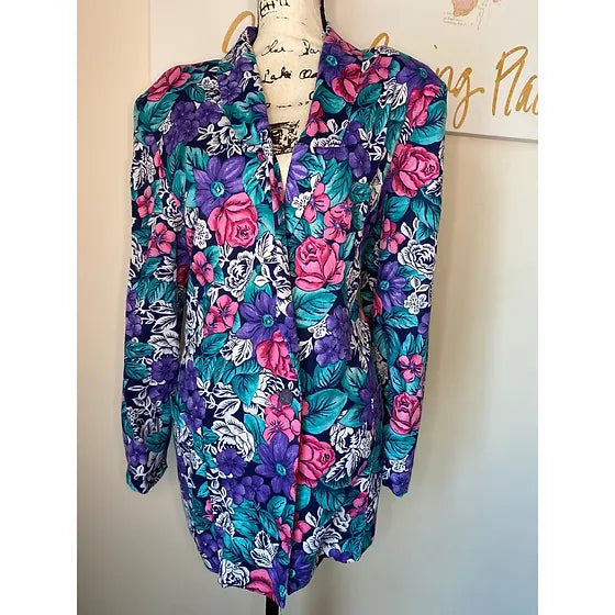 Floral Blazer