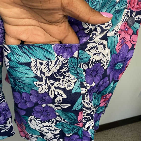 Floral Blazer
