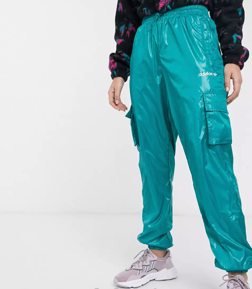 Emerald Adidas Tech Utility Pants