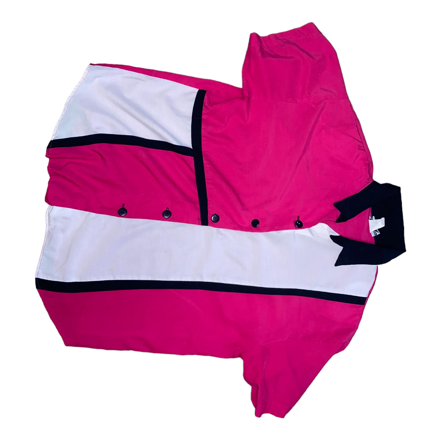 Hot Pink Colorblock Top