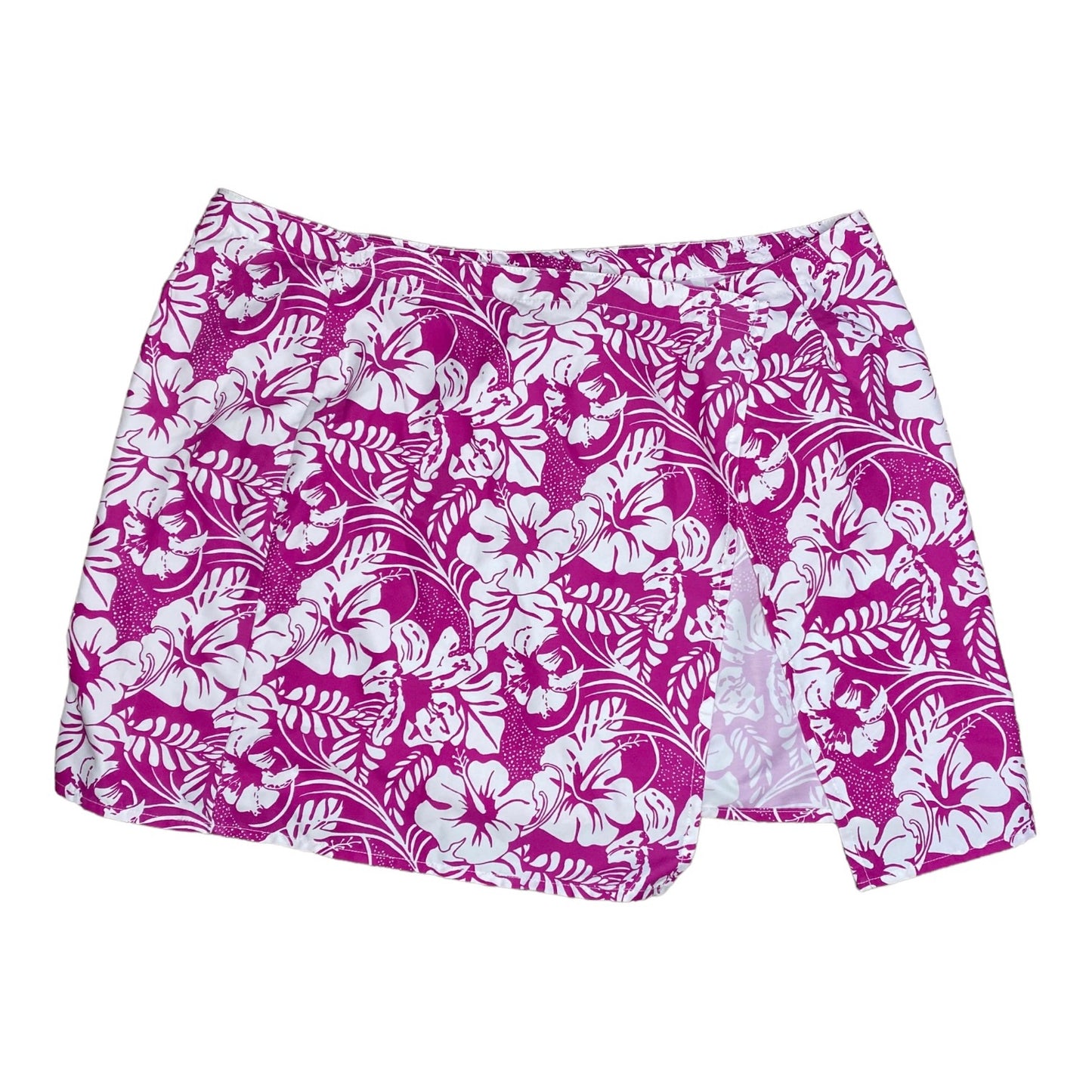 Tropical Swim Wrap Skirt