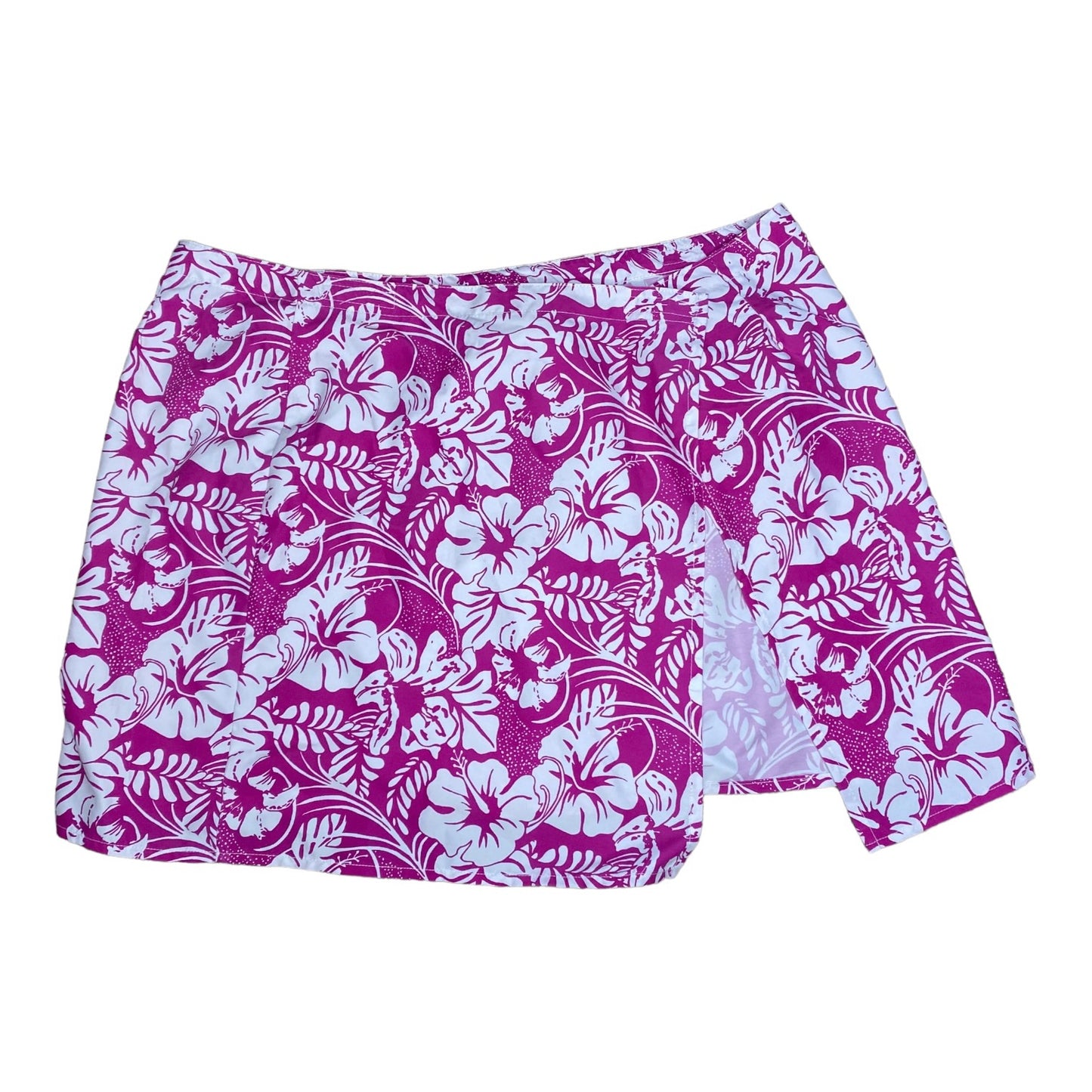 Tropical Swim Wrap Skirt