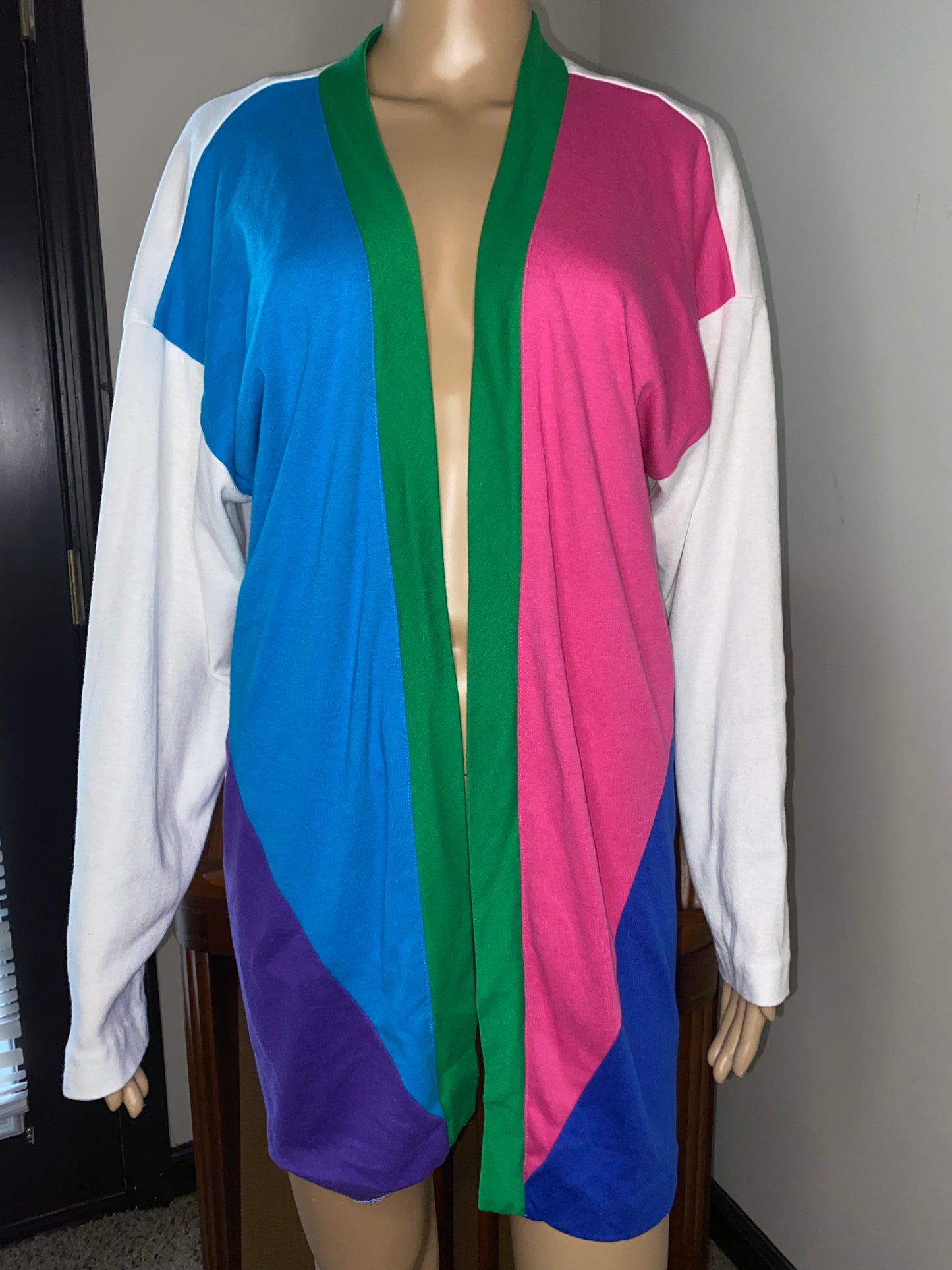 Colorblock Cardigan