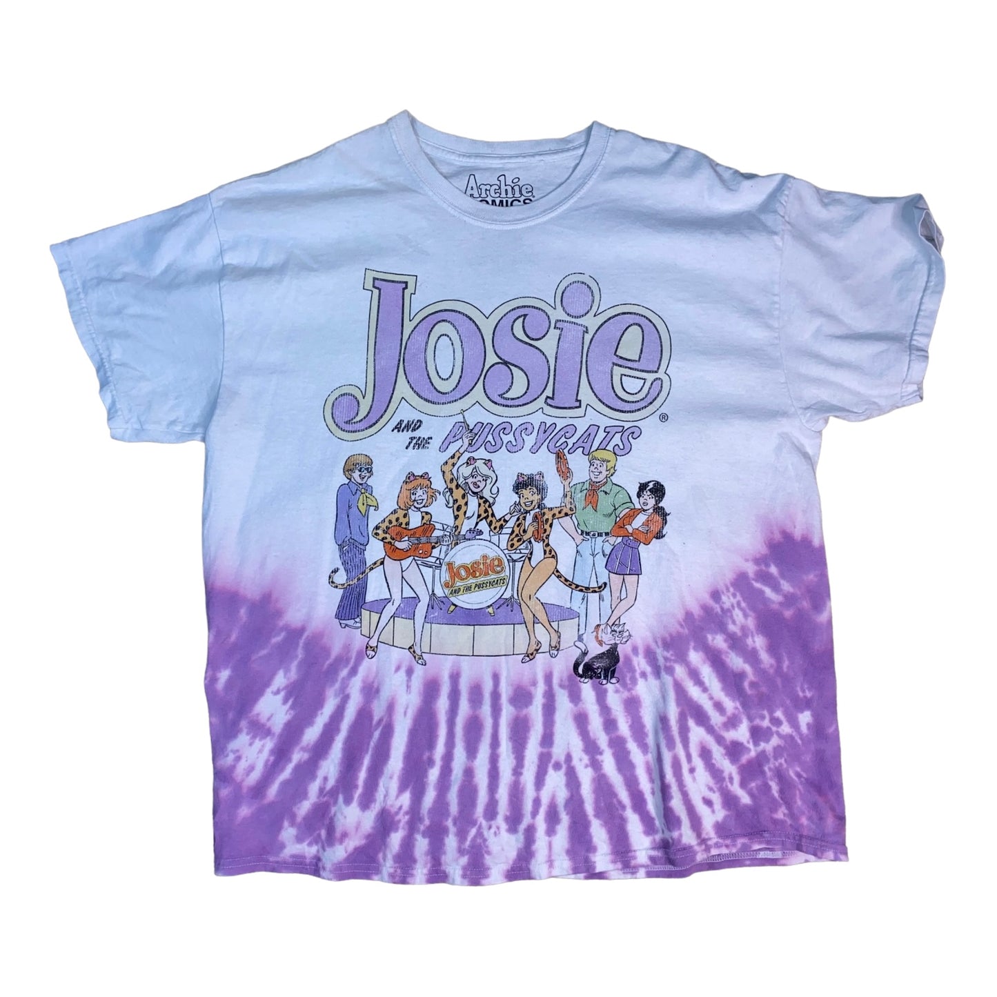 “Josie and the Pussycats” Tie Dye Shirt.