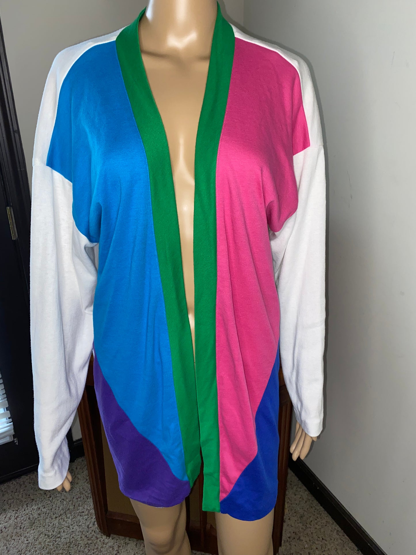 Colorblock Cardigan